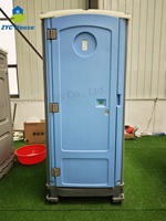 Toilettes portables en HDPE et acier pour chantiers de construction et camps industriels
