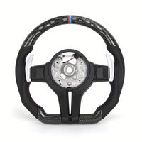 Volant personnalisé en fibre de carbone forgée pour BMW Série F F10 F30 E90 E92 E87 F46 F20 F21 F01 F08 F20 F30 M6 M3 M5