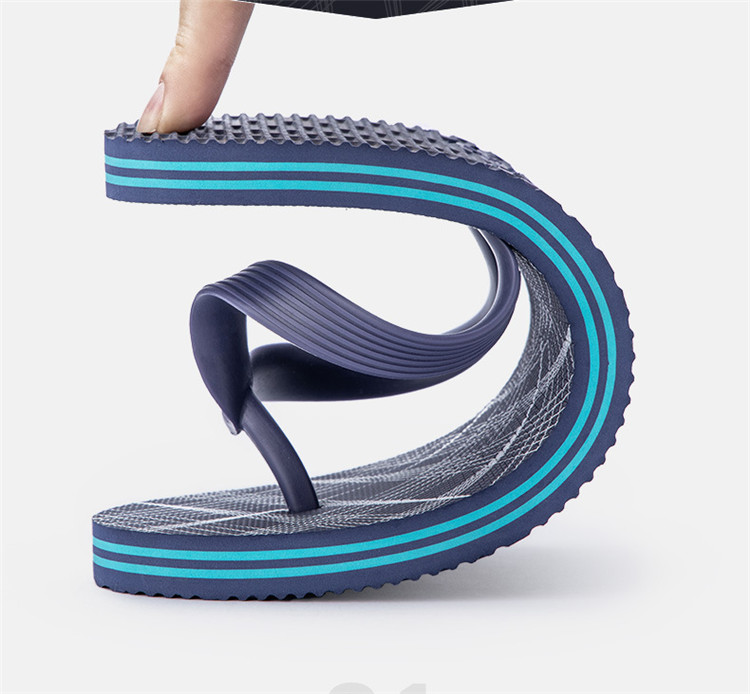 Custom Design PVC Straps Rubber Flip Flops Outdoor Beach Slippers Casual Shoes Men Flip Flop Slipper
