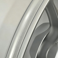 Premium Satin Silber Maßgefertigte Geschmiedete Aluminiumlegierung 18 19 20 21 Zoll 5x114,3 Autofelgen für Tesla Model 3 Y BMW G80 M3