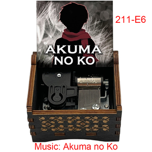 กล่องดนตรีไม้อนิเมะ อคุมะ โนะ โค  แอทแทค ออน ซีซั่น 4 ชิงเกกิ ดนตรีหมุนมือ  น่ารัก ของขวัญพิเศษ - Product Image 6