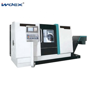 Gl560 <span class=keywords><strong>CNC</strong></span> nghiêng giường quay Máy tiện với fanuc điều khiển nhiệm vụ nặng nề tự động ngang đơn trục chính Điều kiện Mới - Product Image 1