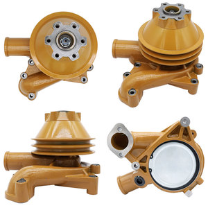 Bomba de agua para Komatsu S4D95 6204-61-1301 6204611302, pieza de repuesto para maquinaria de construcción, color amarillo - Product Image 4