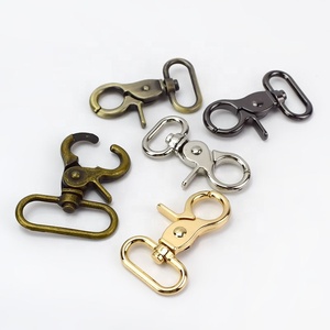 Meetee H4-1 Luggage Accessory Swivel Lobster Buckle Alloy Belt Buckle for Handbag Clasp Lobster Trigger <strong>Clips</strong> Snap Bag <strong>Hook</strong> - Product Image 4