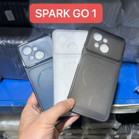 Coque de téléphone en TPU à fenêtre intégrale en tissu technique, vente directe usine, pour Tecno Spark 40C/30C/20C/10C, protection intégrale du dos du téléphone