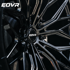 Ruedas Forjadas EVOR Monobloque en Aluminio Negro Brillante 20 22 5x114.3 5x112 5x130 para Camionetas y Pick-ups 2500 3500 <span class=keywords><strong>Cyber</strong></span> - Product Image 5