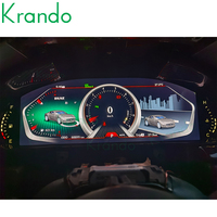 Cluster numérique de voiture Krando pour Maserati Granturismo GT Quattroporte 2008 - 2020 Panneau de tableau de bord LCD Instrument virtuel CockPit