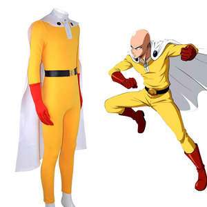 Combinaison de cosplay One <span class=keywords><strong>Punch</strong></span>-Man pour homme, costume d'anime <span class=keywords><strong>Saitama</strong></span> AOKG-141 - Product Image 3