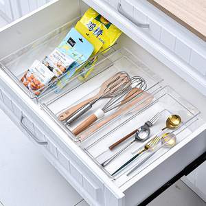 Refrigerator <b>Freezer</b> Drawer Organizer Rectangle Food Storage <b>Box</b> With Lattice For Egg And Vegetable Preservation - Product Image 4