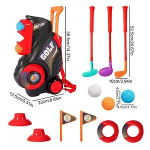 Ensemble de <span class=keywords><strong>club</strong></span> de golf pour tout-petits avec putter et balles pour l'interaction parent-enfant à l'intérieur et à l'extérieur et le développement précoce des compétences sportives - Product Image 5