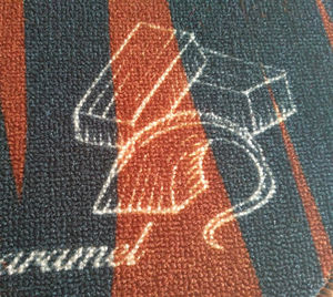 Hiện đại chống trượt sàn nhà bếp Mat tùy chỉnh Nylon in nhà bếp Mat có thể giặt Mat trong đống vòng lặp - Product Image 3