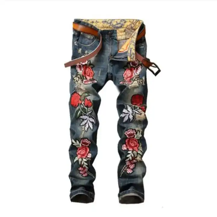 Amirris Mens Designer Printed Jeans With Letter Star Print And Zipper  Medium To Black/Pink From Designershirt777, $39.35 | DHgate.Com