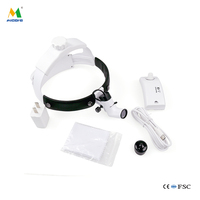 Lampe frontale LED MB-JD2000 198000 Lux, sans fil, rechargeable, 5-12h, spot réglable, lampe frontale chirurgicale CE