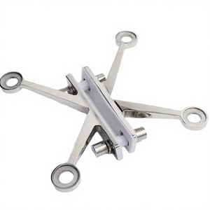 HL HL-sp02 Accesorios Modernos para Muro Cortina de Vidrio sin Marco para Apartamentos, Sistemas de Araña de Acero Inoxidable Grado 304/316 - Product Image 3