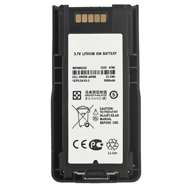 Sanda Adapted Lithium Battery Nntn8023bc Pmnn4522a for Mtp3150 Mtp3100 3550 3250 Mtp6750 Walkie-Talkie Digital Batteries