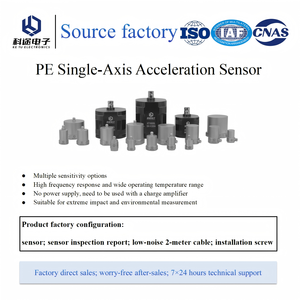 Transmissor piezoelétrico do transdutor do <span class=keywords><strong>sensor</strong></span> do movimento do acelerômetro do único eixo do PE para a monitoração da medição do choque da vibração - Product Image 4