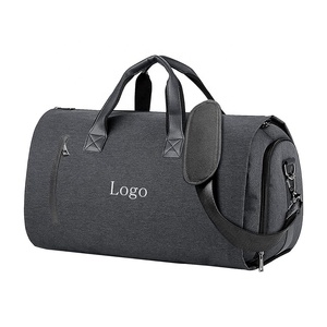 Bolsa de traje personalizada con correa para el hombro para hombres y mujeres, <span class=keywords><strong>Maleta</strong></span> colgante, bolsas de almacenamiento con compartimento para zapatos, 45 L - Product Image 1