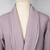 Peignoir de luxe en coton pour hôtel et spa avec capuche, longueur mi-mollet, super doux, pour femme, idéal pour les vacances et Airbnb, vente directe usine