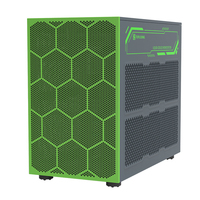 Station de travail AI 4GPU à refroidissement liquide, entièrement refroidie par liquide (GPU+CPU), alimentation EATX/3000W, 8 emplacements PCIe, baies HDD pour Cloud/AI/HPC