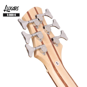 Rendimiento profesional Bajo ELÉCTRICO DE SEIS CUERDAS Cuerpo de tilo 5 cuerdas 6 cuerdas Instrumento al por mayor Fabricante de marca - Product Image 2