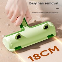 Brosse à rouleaux anti-poils pour animaux avec design adhésif pour chiens et chats, styles grenouille et petit canard jaune