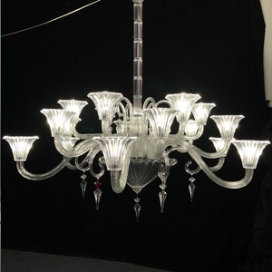 럭스 데코 크리스탈 샹들리에 & 펜던트 조명 (럭셔리 호텔, 연회장, 웨딩 장소, 계단 로비, 모던 스타일) - Product Image 3