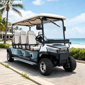 Voiturette de golf électrique à faible consommation d'énergie et faible bruit, accessoires de sécurité complets en option, idéale pour les communautés fermées et les transferts sur les terrains de golf - Product Image 1