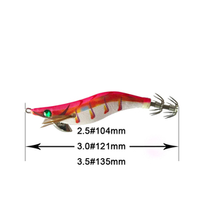 <span class=keywords><strong>Esche</strong></span> <span class=keywords><strong>Artificiali</strong></span> EGI Misura 2.5# 3.0# 3.5# con Occhio Luminoso per Calamari, Totanare in ABS a Forma di Gambero per Seppie e Polpi, <span class=keywords><strong>Esche</strong></span> da Pesca a Mezz'acqua per Acqua Dolce e Salata - Product Image 3