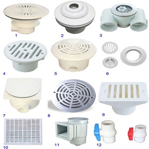 Accessoires d'entretien pour <span class=keywords><strong>piscine</strong></span> Water Faery en <span class=keywords><strong>PVC</strong></span>, comprenant un couvercle de vidange principal et des raccords de <span class=keywords><strong>tuyau</strong></span> d'aspiration - Product Image 3