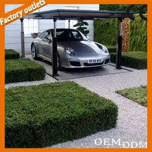 Twee Verdiepingen Parkeerlift Garage Takel Met Ce Certificering 4T Manual One Side Release Vier Lift Cars - Product Image 5