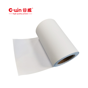 Película de papel mate impermeable y resistente a los arañazos de 210mm * 50m para impresora de etiquetas adhesivas de inyección de tinta - Product Image 1