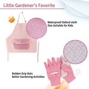 Ensemble d'outils de jardin pour enfants avec manche en bois OEM, comprenant une <span class=keywords><strong>pelle</strong></span>, une bêche et un râteau pour la plantation, le repiquage et l'entretien du sol - Product Image 6
