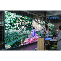 BESCAN~ P2.6 P2.9 P3.91 Layar LED Sewa Indoor Outdoor untuk Panggung Gereja 500x500mm Video Wall Warna Penuh