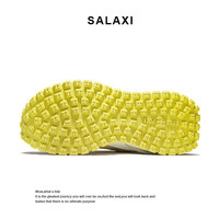 Chaussures de trail running classiques pour hommes et femmes, respirantes, en mesh, avec semelle épaisse et amortie, style randonnée en plein air