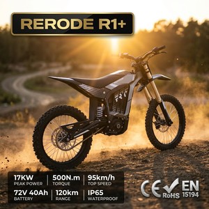 Nouvelle Moto Électrique Tout-Terrain Économique 2026, Double Usage (Commuting et Off-Road), 3 Modes de Conduite, 17KW 500Nm 72V 40Ah, Autonomie 120km, Vitesse 95km/h, Charge Rapide 4H - Product Image 1