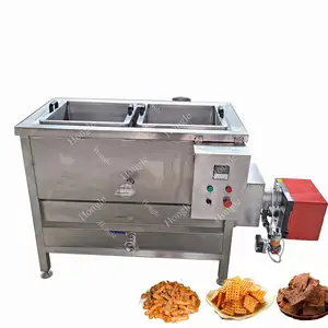 Hot Selling Kettle Chips Frying Machine Large Round Deep Basket Gas Fryer Commercial