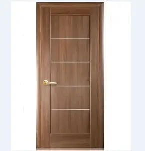중국 업체 뜨거운 제품 도매 방 문 내부 단일 나무 문 디자인