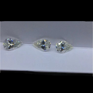 Moissanite Diamant en Pierre Blanche de Type Poire, Couleur D, Pureté VVS, 0,5 ct, 5 mm, pour Bijoux Fantaisie - Product Image 6
