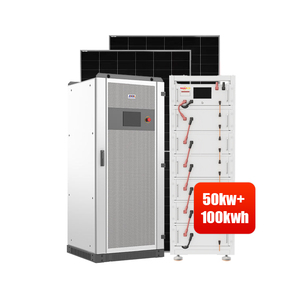 Industrial Complete 50Kw 100Kw 200Kw 3 Phase Grid Monocrystalline Silicon Power Hybrid <b>Energy</b> <b>Storage</b> <b>System</b> Lithium Ion Battery - Product Image 2