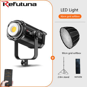 <span class=keywords><strong>Kit</strong></span> di illuminazione fotografica professionale da 2.8M con profondità di 90cm Softbox luce a LED continua APP per il controllo della fotografia di nuova generazione - Product Image 2