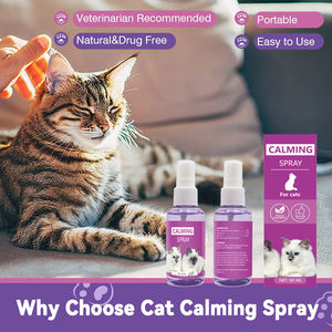 Spray Calmante Orgánico Natural de 60 ml para Perros y Gatos con Aceite Esencial, Suministros para Mascotas - Product Image 6