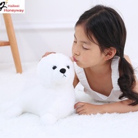 Peluche souple Loutre marine endormie dans un aquarium, cadeau souvenir pour fille, rembourrage en coton PP, pour lit d'enfant