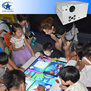 Équipement de divertissement pour enfants, jeux de projection de peinture magique, jeux de projection de cartographie, table de dessin interactive AR, centre de jeux de projection - Product Image 4