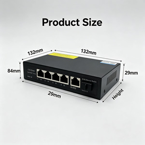 Commutateur <span class=keywords><strong>Ethernet</strong></span> non géré ANPA 7015-2.5G 2.5G 5x2.5G RJ45 +1x10G SFP 60Gbps QoS Plug and Play pour caméra IP, point d'accès Wi-Fi, NAS - Product Image 4