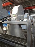 Gloednieuwe industriële luchtcompressor, commerciële luchtkoeler, voedseldroogmachine voor de verwerking van groenten en fruit.