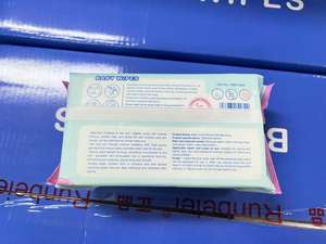 Runbeimian ทิชชูเปียก80ชิ้นแบบใช้แล้วทิ้งนุ่มพิเศษมีกลิ่นหอมดูแลผิวทารก - Product Image 5
