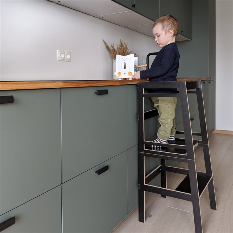 Montessori Helper Tower Folding Tower Kitchen Stool Kitchen Helper Tower Toddler Step Stool