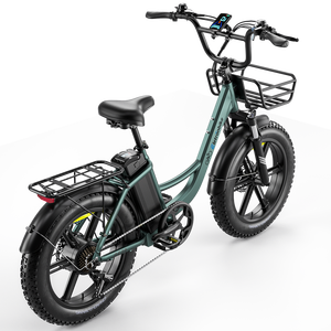 Vélo électrique de ville 20 pouces 250W 55Nm avec capteur de vitesse 48V13Ah NFC Suspension 40mm IP54 Homologué UE Pedelec - Product Image 5