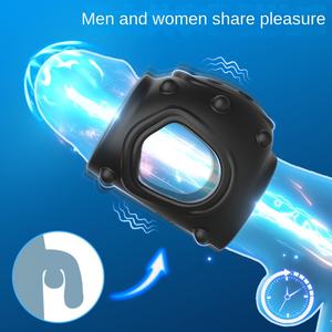 Zhongtong Çok Frekanslı Titreşimli Kilit Halkası Çiftler Eşler İçin Paylaşım Yetişkin Seks Oyuncakları SBS-1 0.2kg Toptan - Product Image 4