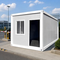 Maison préfabriquée modulaire entièrement meublée, haute capacité de charge, portable, moderne, conteneur de 20 pieds